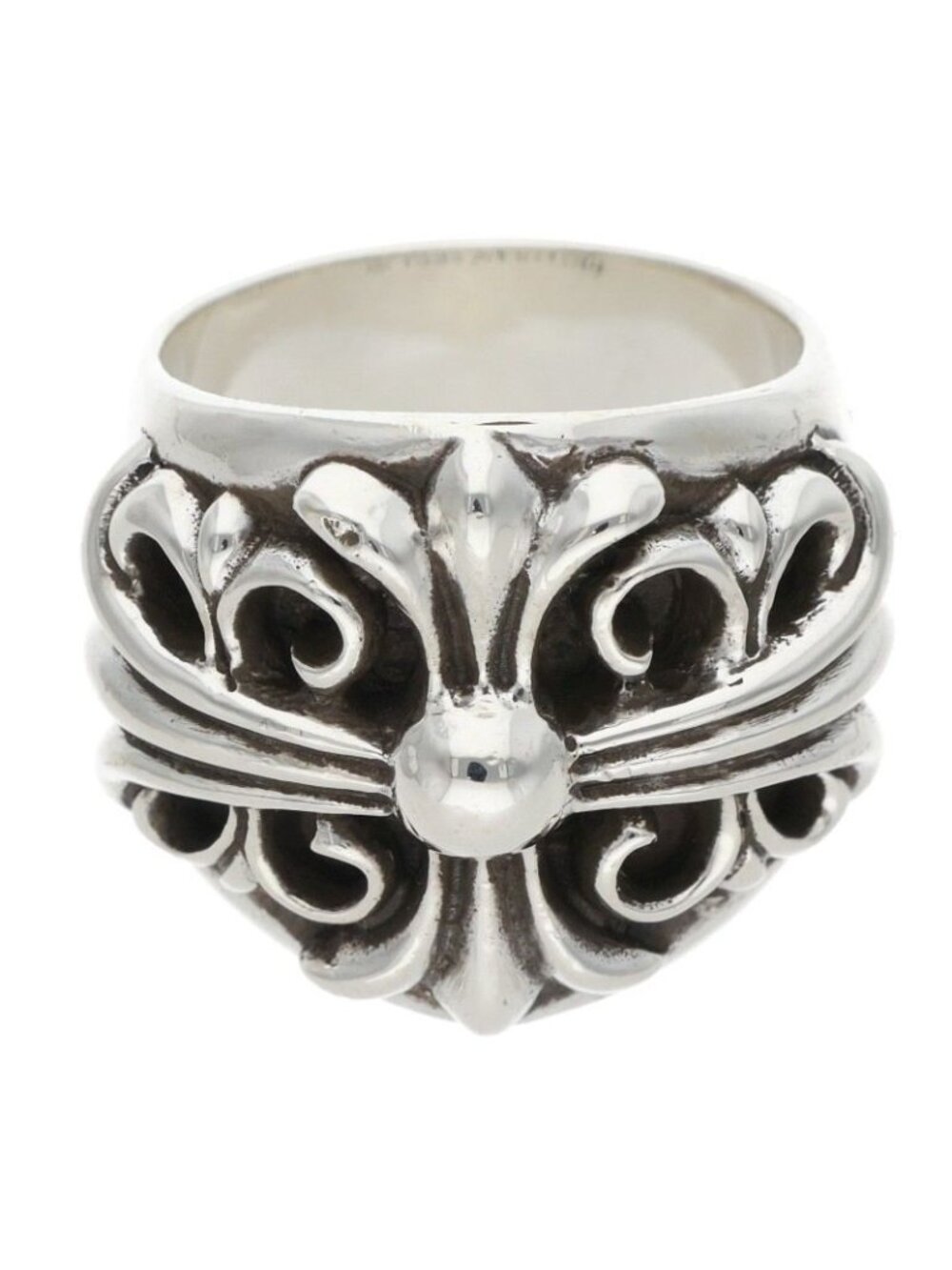 Chrome Hearts Keeper Silver Ring